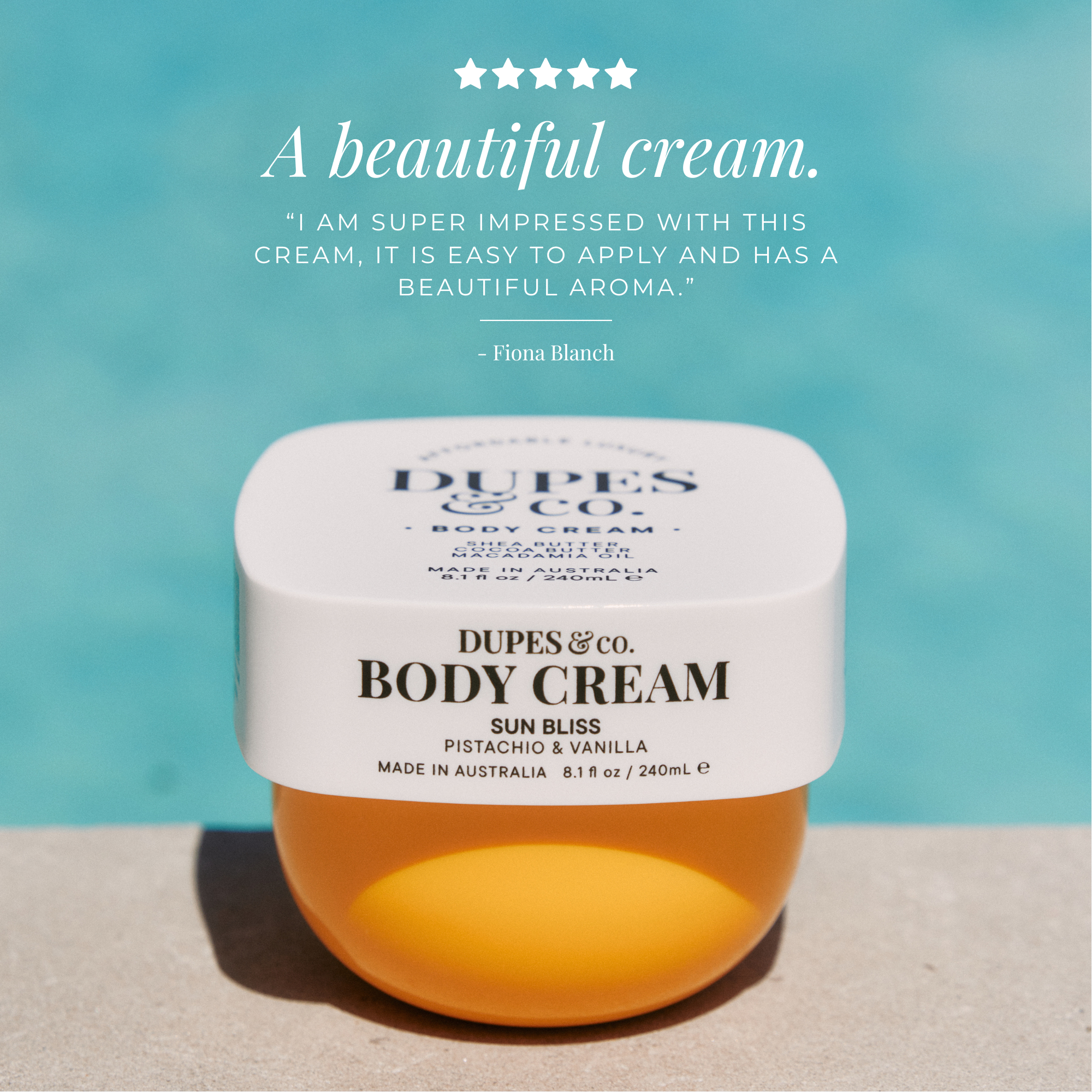 Sun Bliss Body Cream 240ml